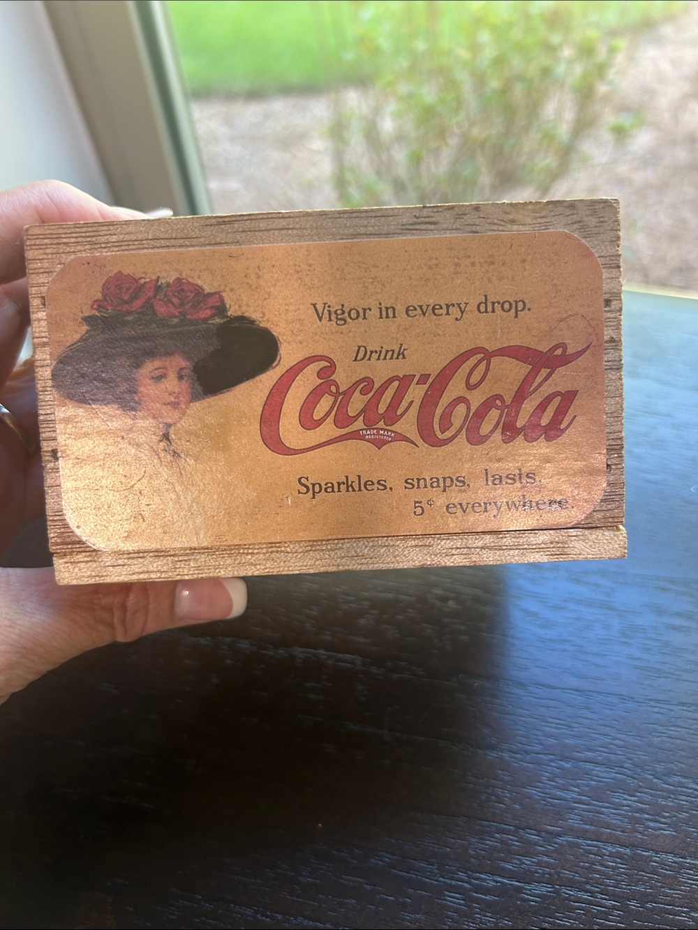 Coca-Cola Wooden Display Crate Box    Collectable   Storage